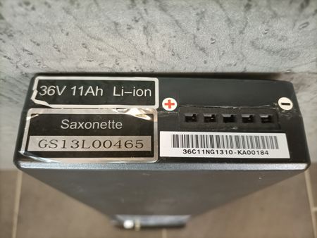 Sachs / Saxonette 36V Gepäckträger - Akku